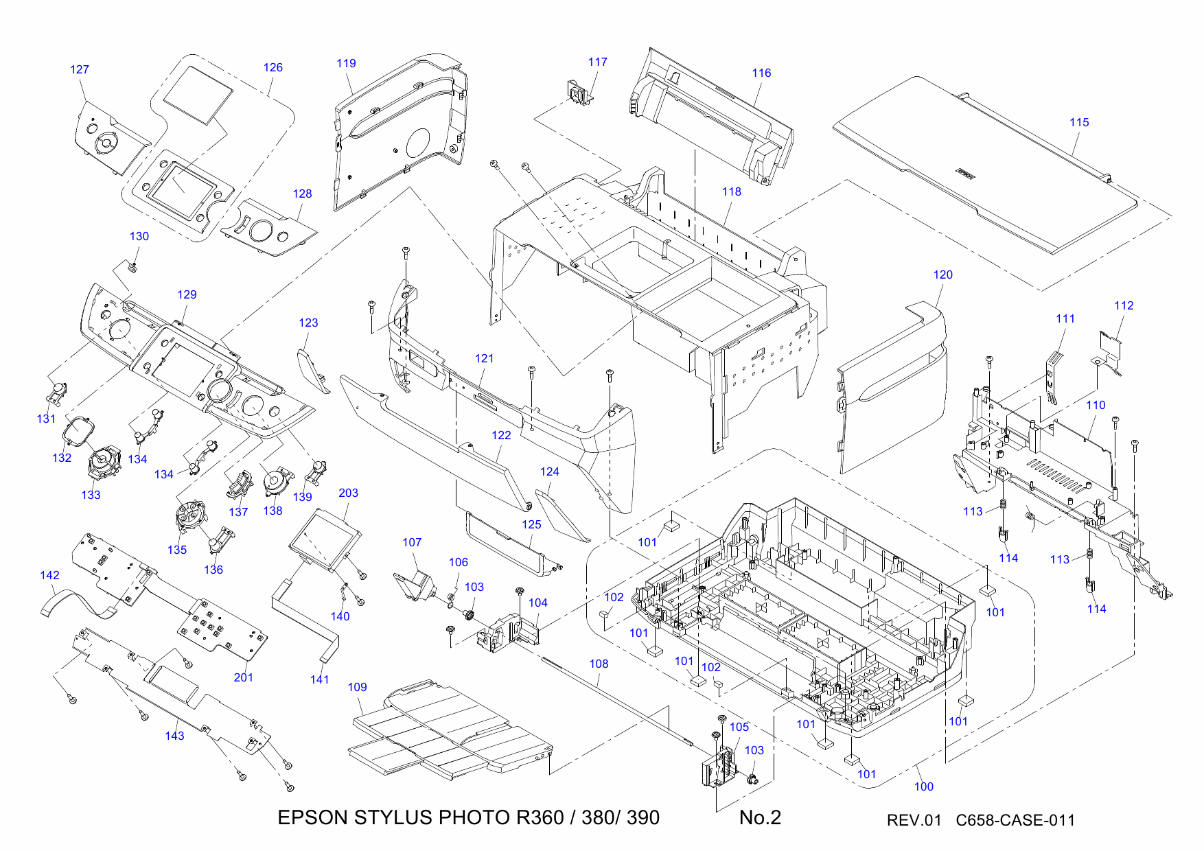 EPSON StylusPhoto R360 R380 R390 Parts Manual-4 EPSON StylusPhoto R360 R380 R390 Parts Manual-4